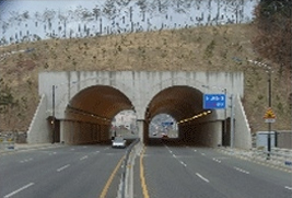 방장산 터널 마감공사 계획전