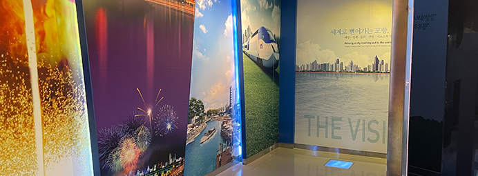 진(進) - 입체패널, 영상시스템, 디지털방명록 3