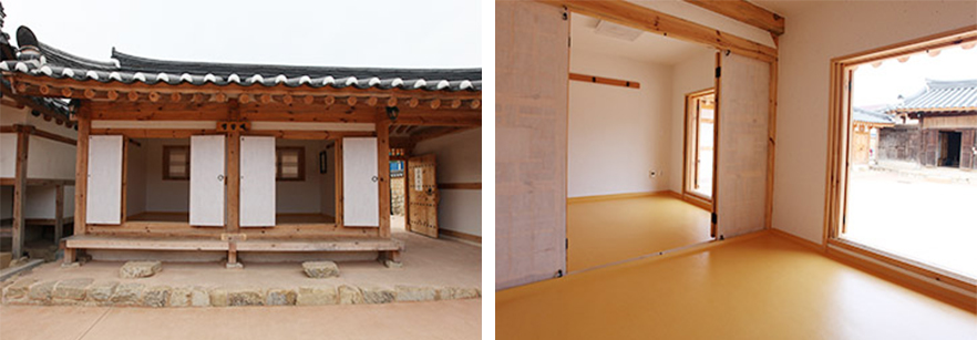 행랑채 내부, 외부 이미지